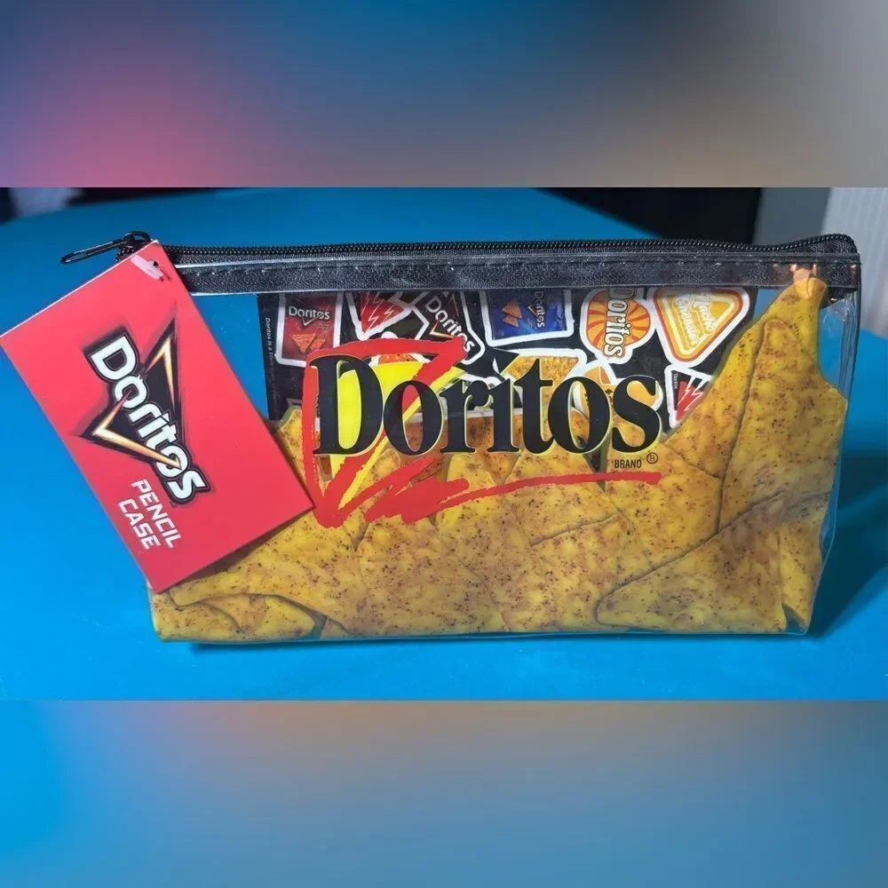 NEW! Doritos Branded Novelty School Supply Pencil Case Pouch Back to School